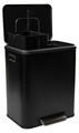 Pedalhink 2 x 15 L Svart G. Funder